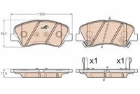 Kia rio Ön Fren Balatası zegen marka