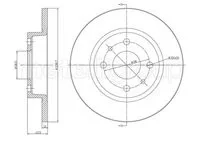 lada samara ön fren diski düz 86/06 239mm