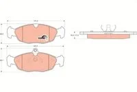 Opel Astra f Fren Balata Ön 1.4i 91-98