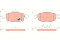 Peugeot Partner Tepee Fren Balata Ön 1.6 hdi 08/-