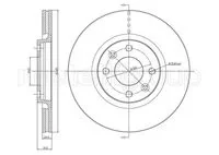 Renault r21 Ön Fren Diski Havalı 1986>1997 265mm