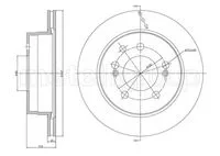 ssangyong rextön arka fren diski 2002-2012 307mm