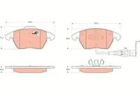 Volkswagen Golf 5 Fren Balata Fişli Ön 97/-