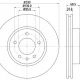 Bosch FREN DISKI ON PORSCHE CAYENNE Q7 330MM SOL