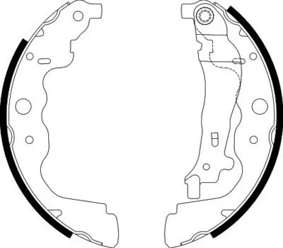 Clio 4,Dokker,Duster,Lodgy,Logan Arka Pabuç Balata