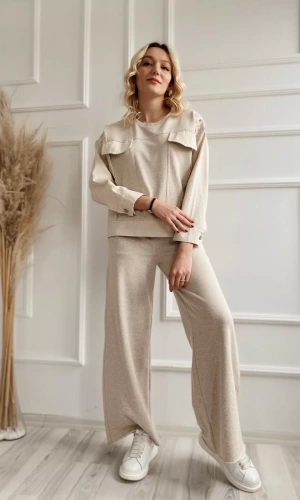 Kadın Zara Model Sweat Pantolon Takım