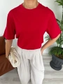 Kadın Basic Tshirt Kırmızı