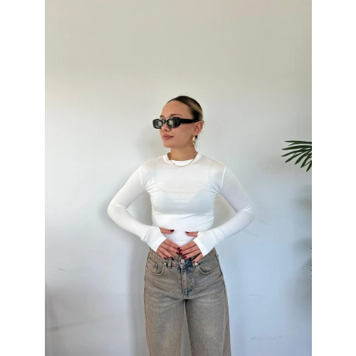 Kadın Body Ekru