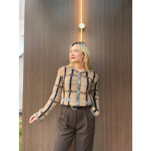 Kadın Hırka Kahverengi