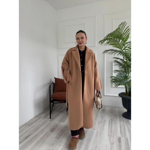 Kadın Kaban Mechelen Vizon