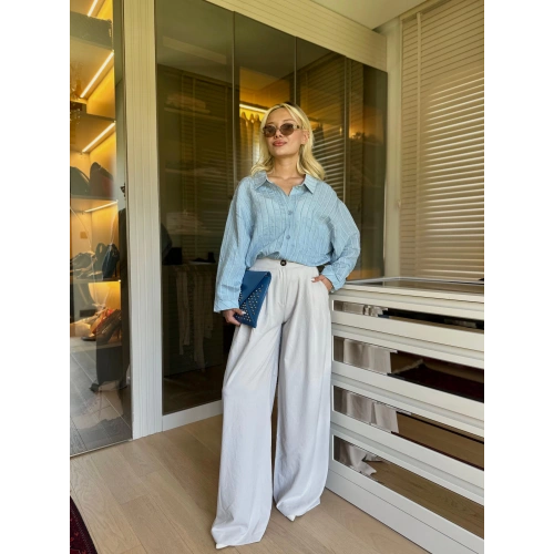 Kadın Pantolon Taş Rengi