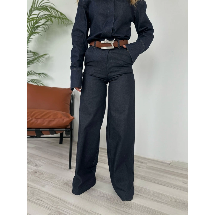 Kadın Denim Pantolon Mavi