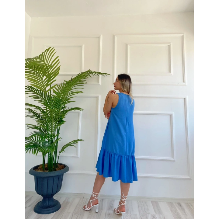 Kadın Elbise İndigo