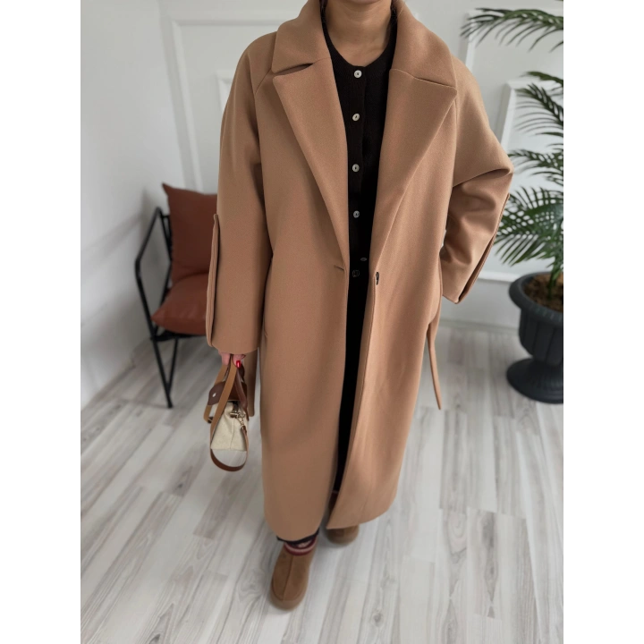 Kadın Kaban Mechelen Vizon