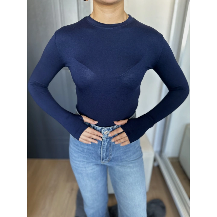 Kadın Body Lacivert