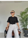 Kadın Basic Tshirt Siyah