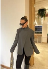 Kadın Blazer Ceket Antrasit