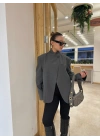 Kadın Blazer Ceket Antrasit