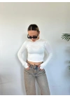 Kadın Body Ekru