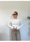 Kadın Body Ekru