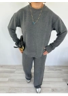 Kadın Dokuma Eşofman Takımı Antrasit