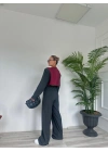 Kadın Palazzo Pantolon Antrasit