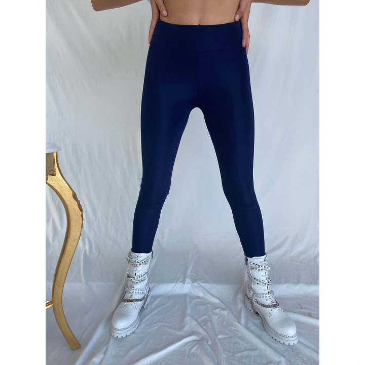 Kadın Toparlayıcı Disco Tayt Lacivert