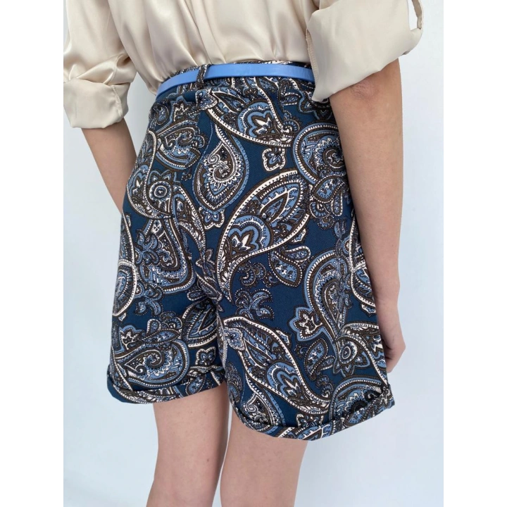 Kadın Etnik Desenli Şort