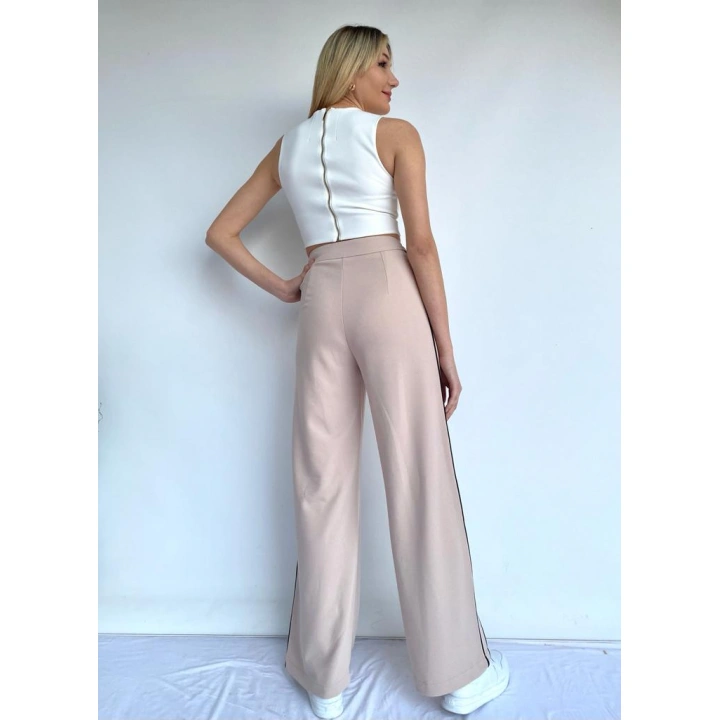 Kadın Kumaş Pantolon Bej