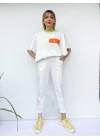 Kadın Tshirt Ve Eşofman Altı İkili Takım