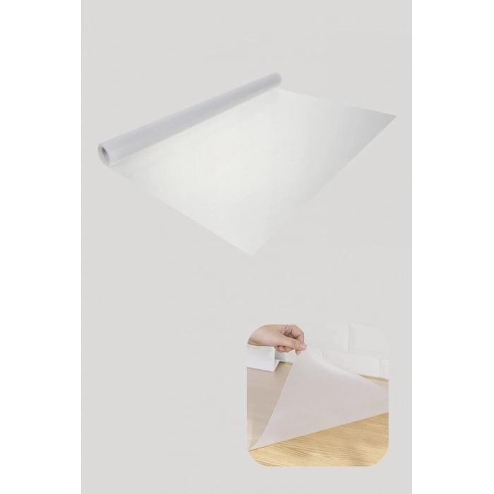 10 Metre Şeffaf Silikonlu Kaymaz Çekmece İçi Düzenleyici