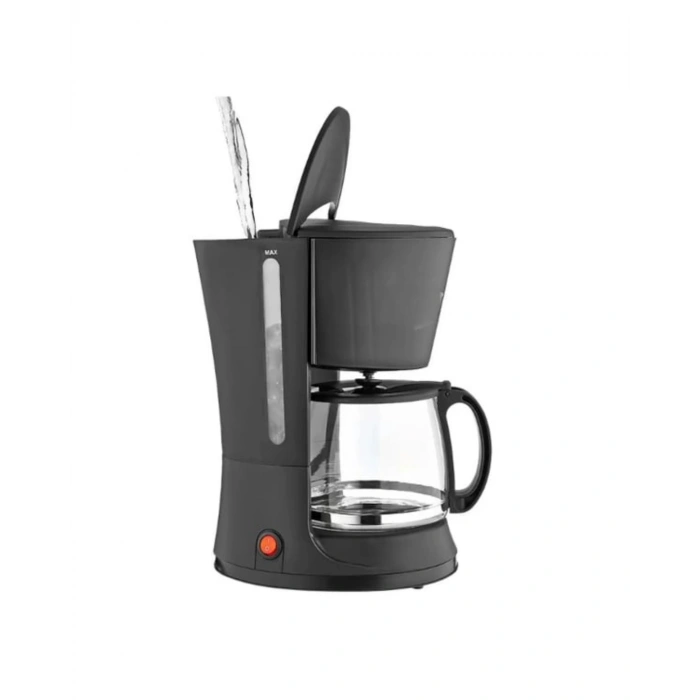 1.2 Litre Filtre Kahve Makinesi Damlama Emniyetli Cam Karaflı