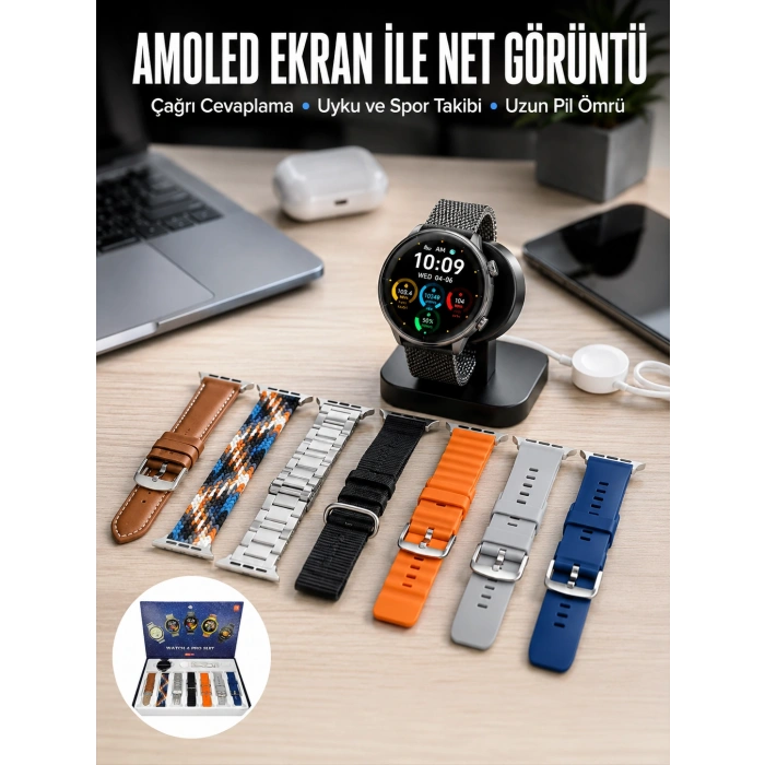 2025 Model Akıllı Saat Ve 2.nesil Tws Bluetooth Kulaklık Yüksek Ses Kaliteli Yeni Nesil