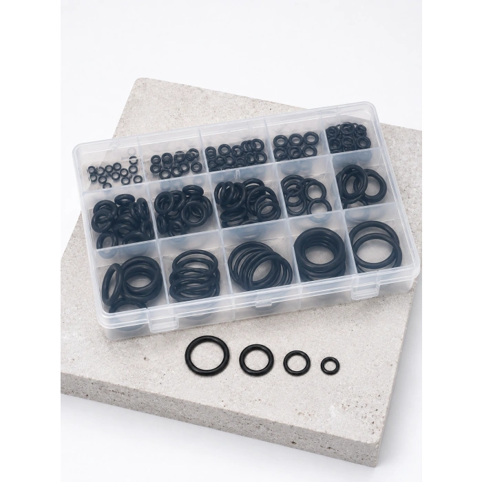 225 Pcs O-ring Conta Seti Profesyonel Tamir, Bakım Ve Sızdırmazlık Çözümü