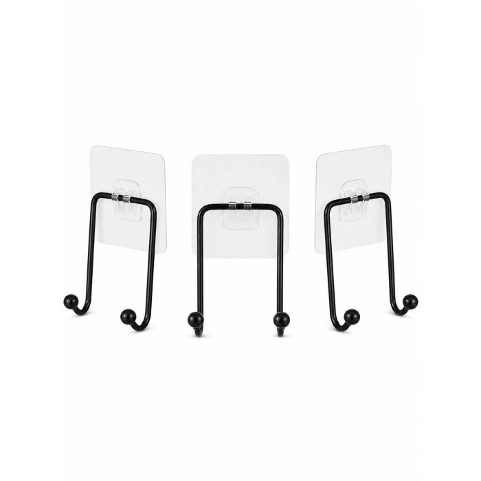 3 Adet Set İki Yapışkanlı Askı