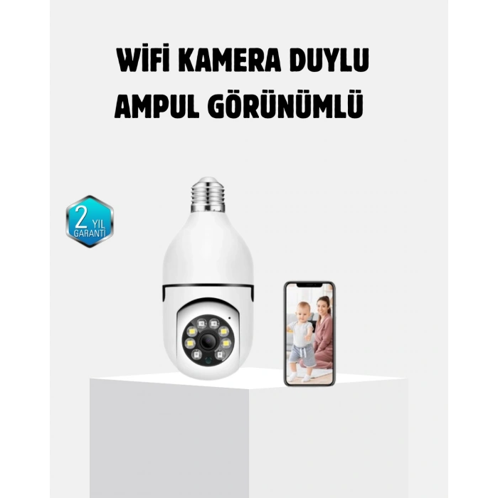 360 Derece Dönebilen Akıllı Duylu Kamera – Ptz, Uzaktan Kontrol, Hareket Algılama