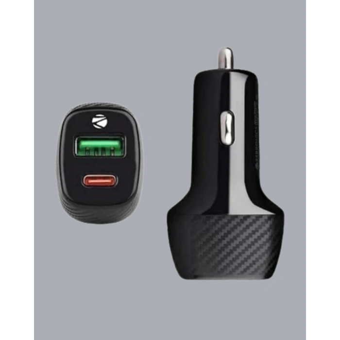 38w Çift Çıkışlı Araç Şarj Cihazı – Type-c Ve Usb Pd Destekli