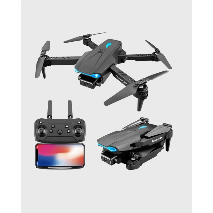 4k Kamera Özellikli Katlanabilir Drone Wi-fi Ve Yükseklik Sabitlemeli