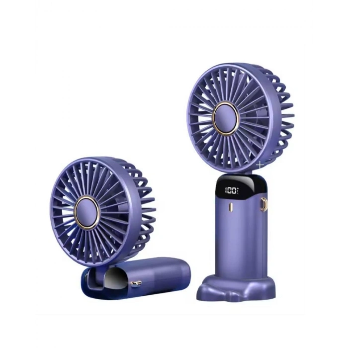 5 Kademeli Güçlü Üfleme Kapasiteli Taşınabilir Mini Fan