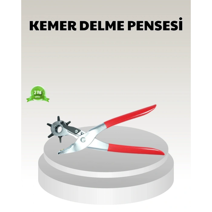 6 Başlıklı Kemer Delme Pense Paslanmaz Çelik Çok Amaçlı