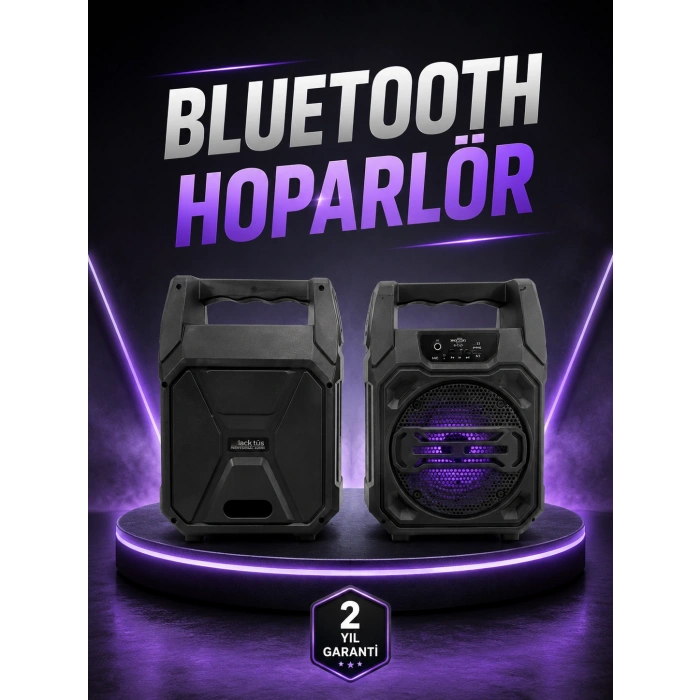 6.5 İnç Kablosuz Hoparlör Bluetooth Bağlantılı Yüksek Ses
