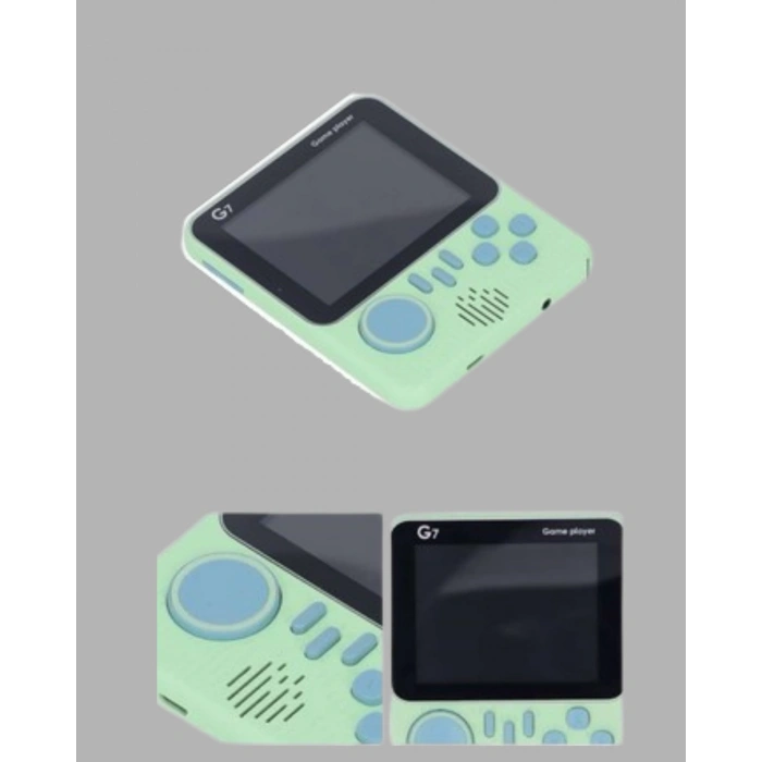 666 Oyunlu Retro Mini Oyun Konsolu – 3.5 Lcd Ekran Ve Çift Kişilik Oyun
