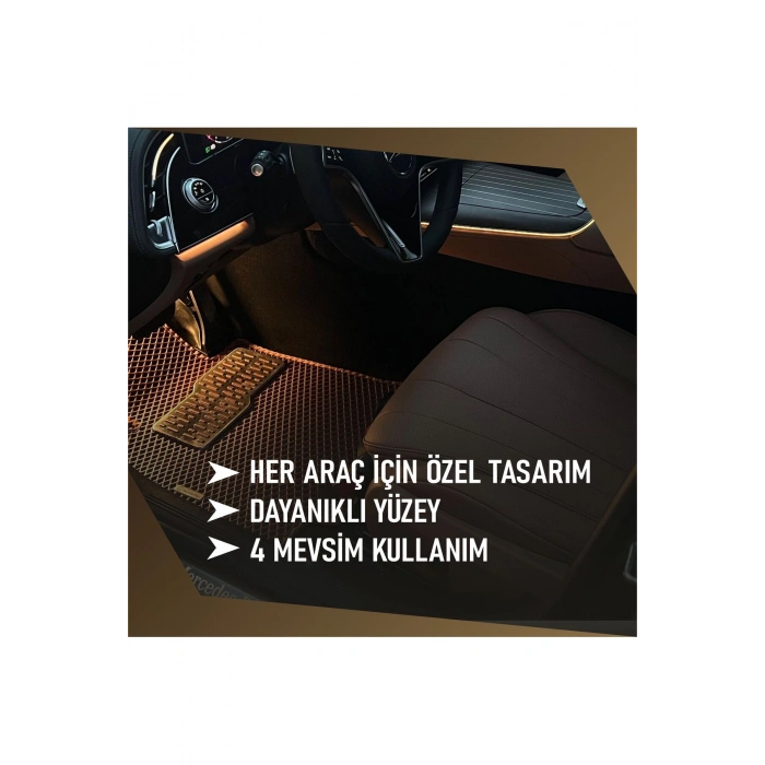 NİSSAN X TRAİL (2014 2021) İÇİN EVA BAGAJ HAVUZU