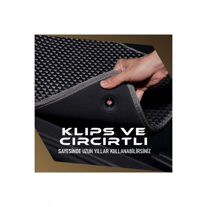 RENAULT CLİO 3 (2005 2011) İÇİN EVA İÇ PASPAS TAKIMI (METAL TOPUKSUZ)