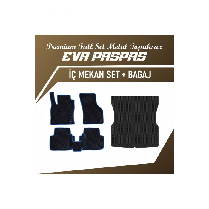 SKODA RAPİD (2020 2023) İÇİN EVA FULL SET PASPAS (METAL TOPUKSUZ)