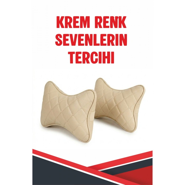 KİA PİCANTO UYUMLU ARAÇ-OTO DERİ BOYUN DESTEK YASTIĞI
