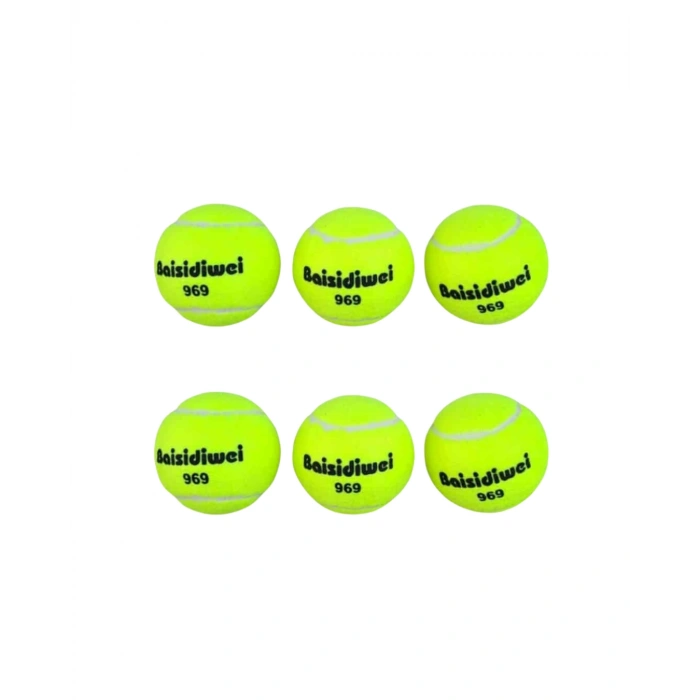 6’lı Tenis Topu Seti Antrenman Ve Günlük Kullanım İçin Uygun
