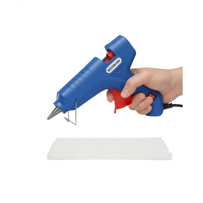 80 W Silikon Tabancası 11 Mm Silikon Uyumlu 5 Adet Hediye Silikon