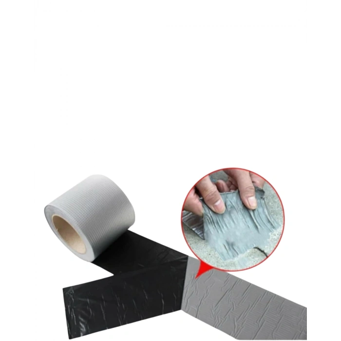 96mm Geniş Tamir Bandı 2 Metre Çatı Boru Balkon Sızdırmaz Onarım Bandı