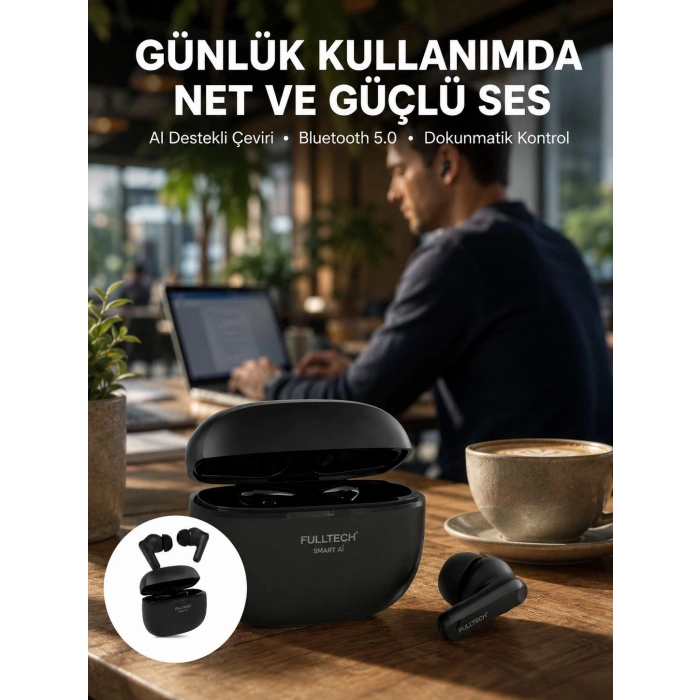 Akıllı Çeviri Destekli Bluetooth Kulaklık Profesyonel Ses Deneyimi Yeni Nesil
